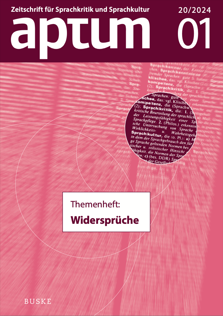 Cover des Aptum Magazin. 2024