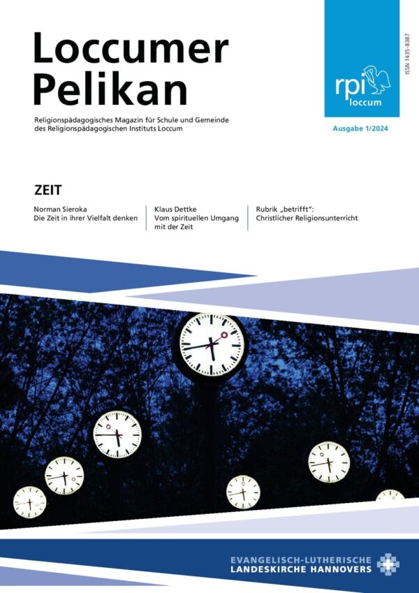 Cover "Religionspädagogisches Magazin für Schule und Gemeinde des Religionspädagogischen Instituts Loccum"